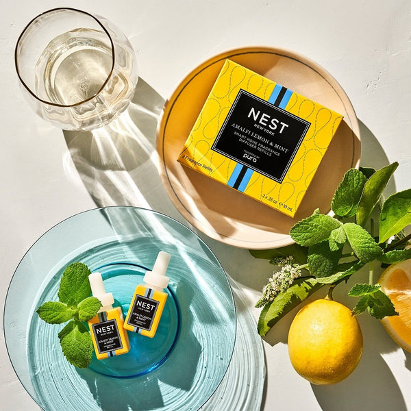 Nest New York Amalfi Lemon & Mint Refill Duo for Pura