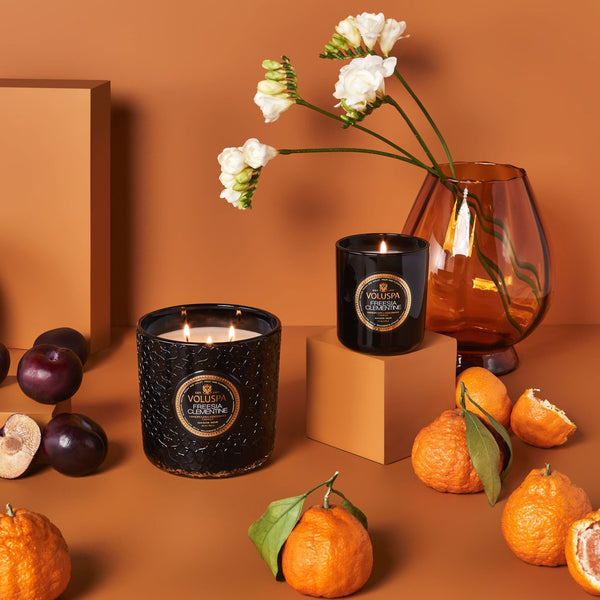 Voluspa Freesia Clementine Luxe Candle