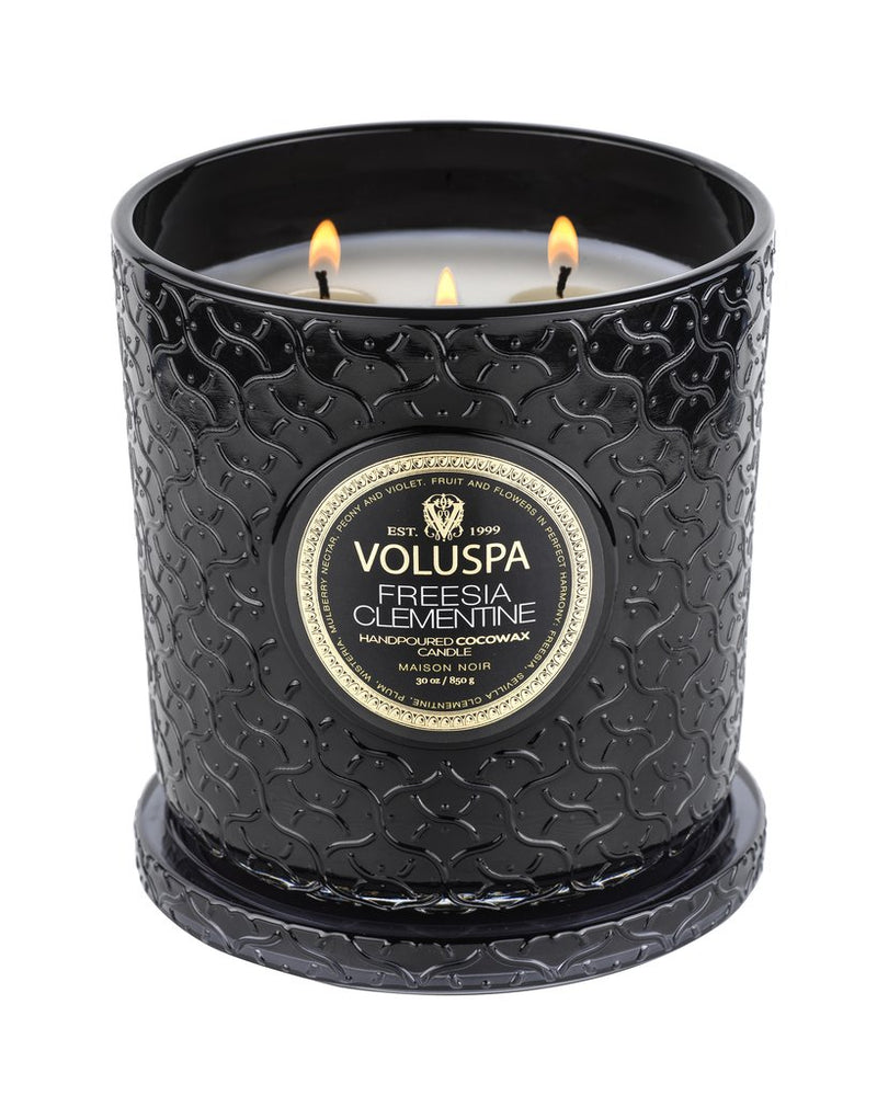 Voluspa Freesia Clementine Luxe Candle