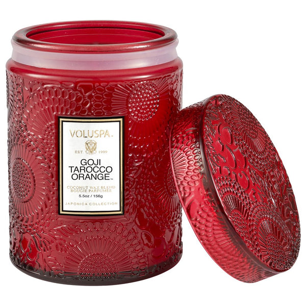 Voluspa Goji Tarocco Orange Small Jar Candle